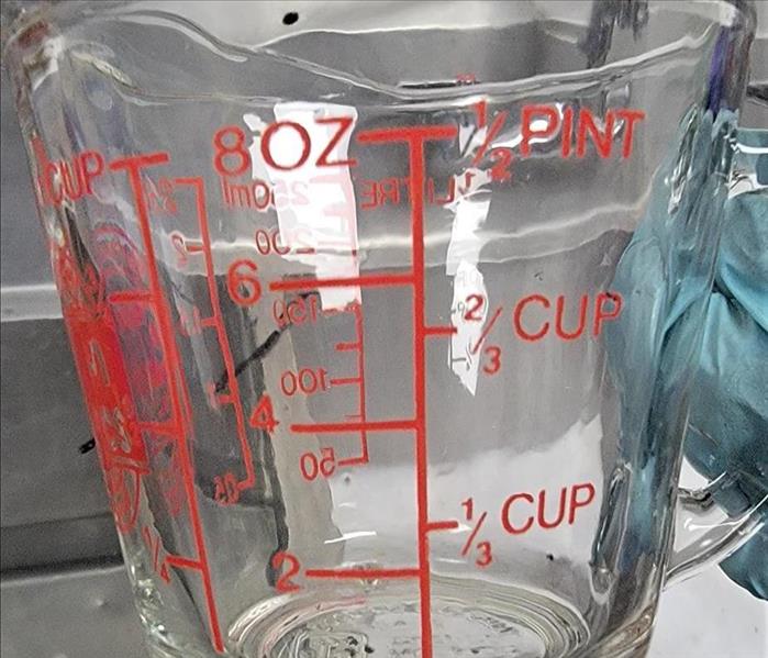 after photo of glass measuring cup